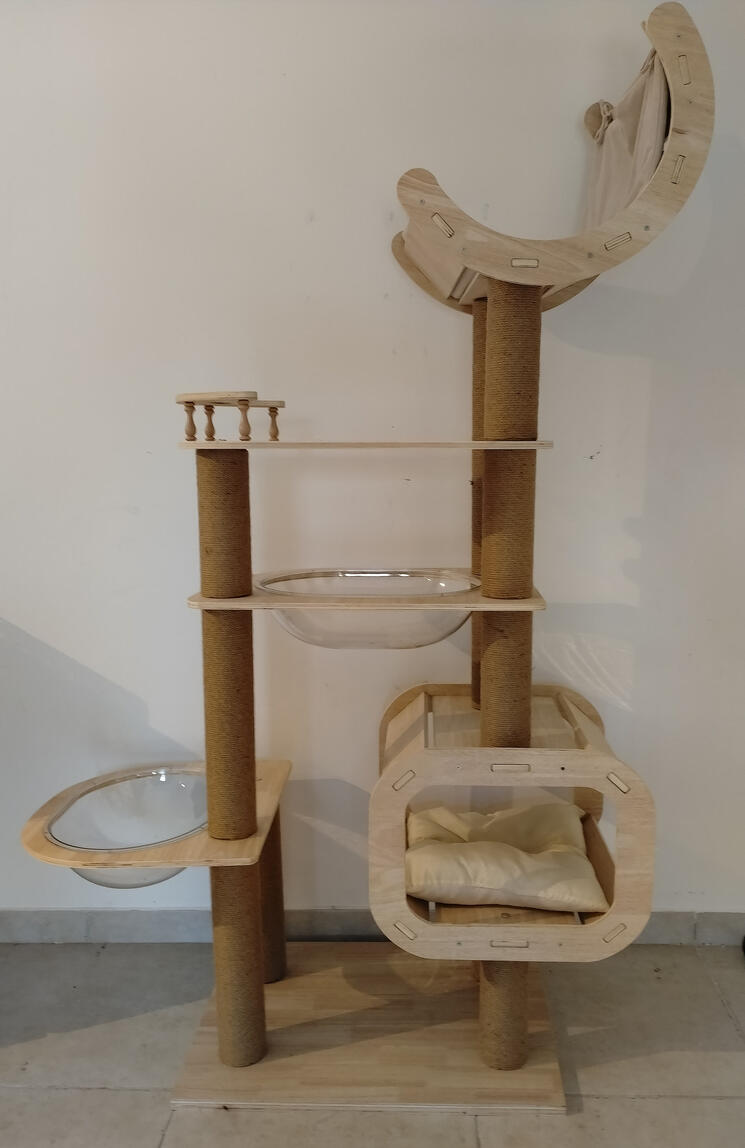 TIAMO Luna Large Cat Tree Tower